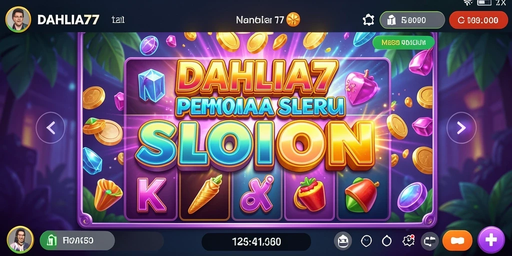 Screenshot gameplay <strong>DAHLIA77</strong> menunjukkan keseruan permainan Slot.