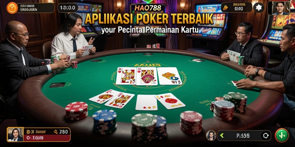 Gameplay Poker yang seru dan menantang di HAO788.