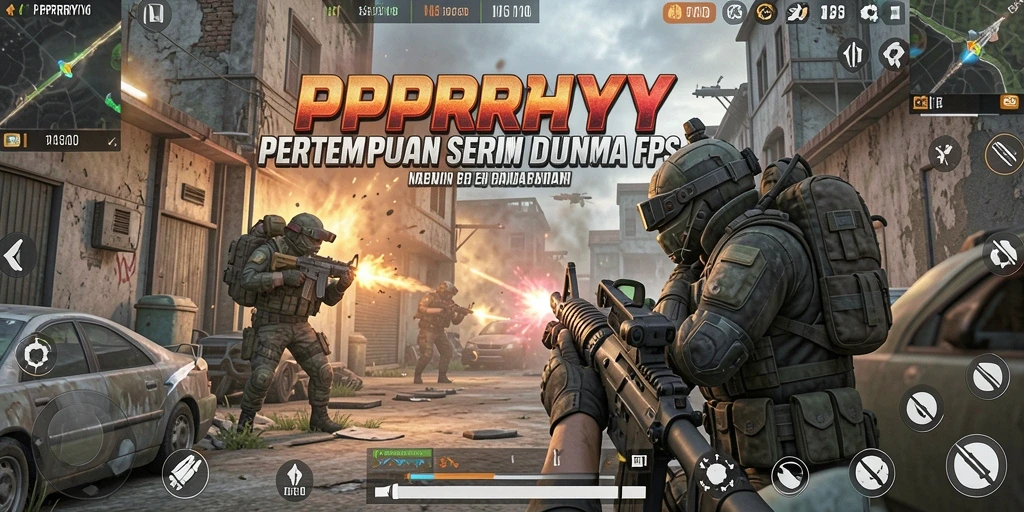 Tampilan gameplay PPRRYY yang menegangkan dan seru.