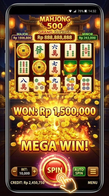 Fitur menarik dalam aplikasi mahjong500 untuk pengguna Android.